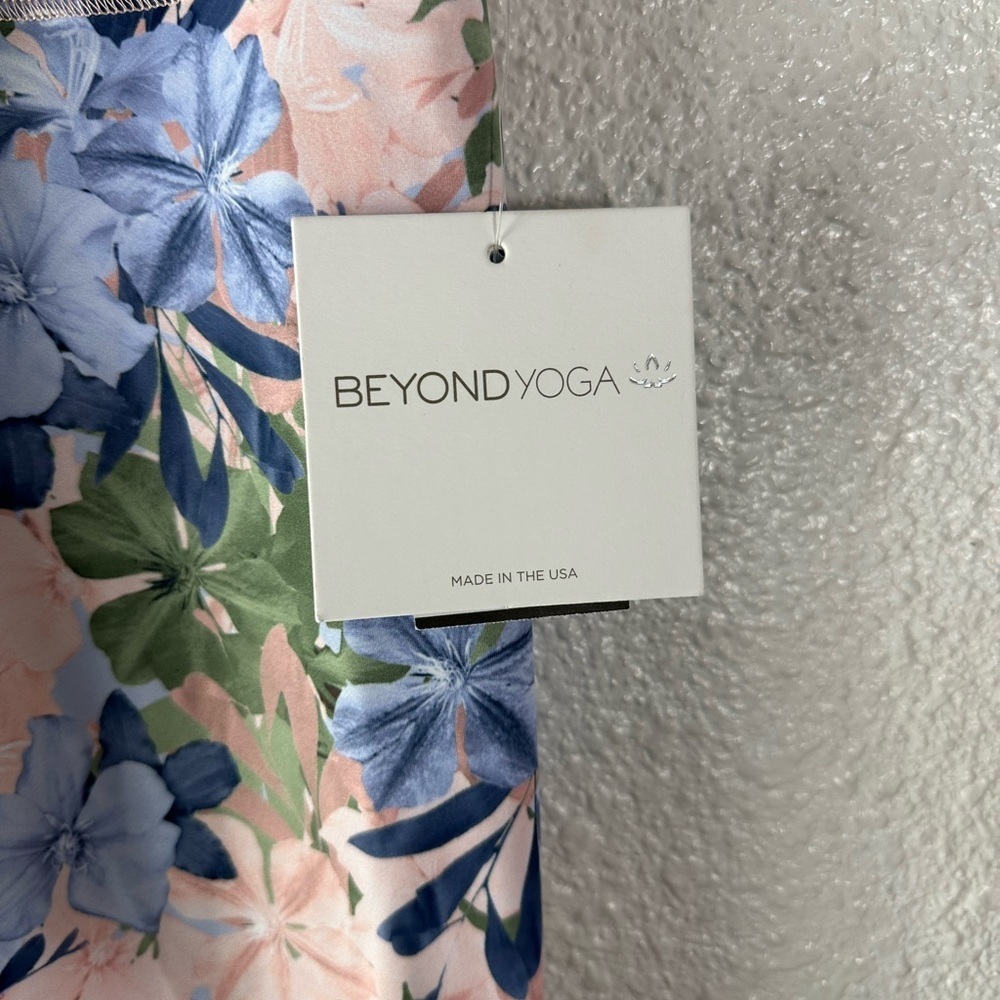 Beyond Yoga Floral Leggings Size Small NEW NWT - Picture 4 of 6